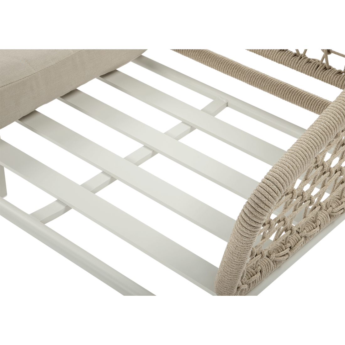 Zestaw mebli ogrodowych ROME Caffe Light Beige do przestrzeni biznesowych