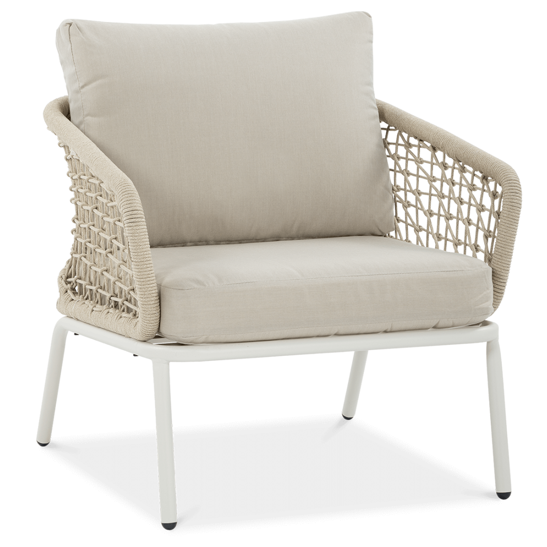 Zestaw mebli ogrodowych ROME Caffe Light Beige do przestrzeni biznesowych