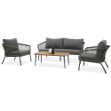 Zestaw mebli ogrodowych ROMA Caffe Hunter Green Furrore