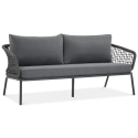 Meble Ogrodowe Roma Caffe Dark Grey Furrore
