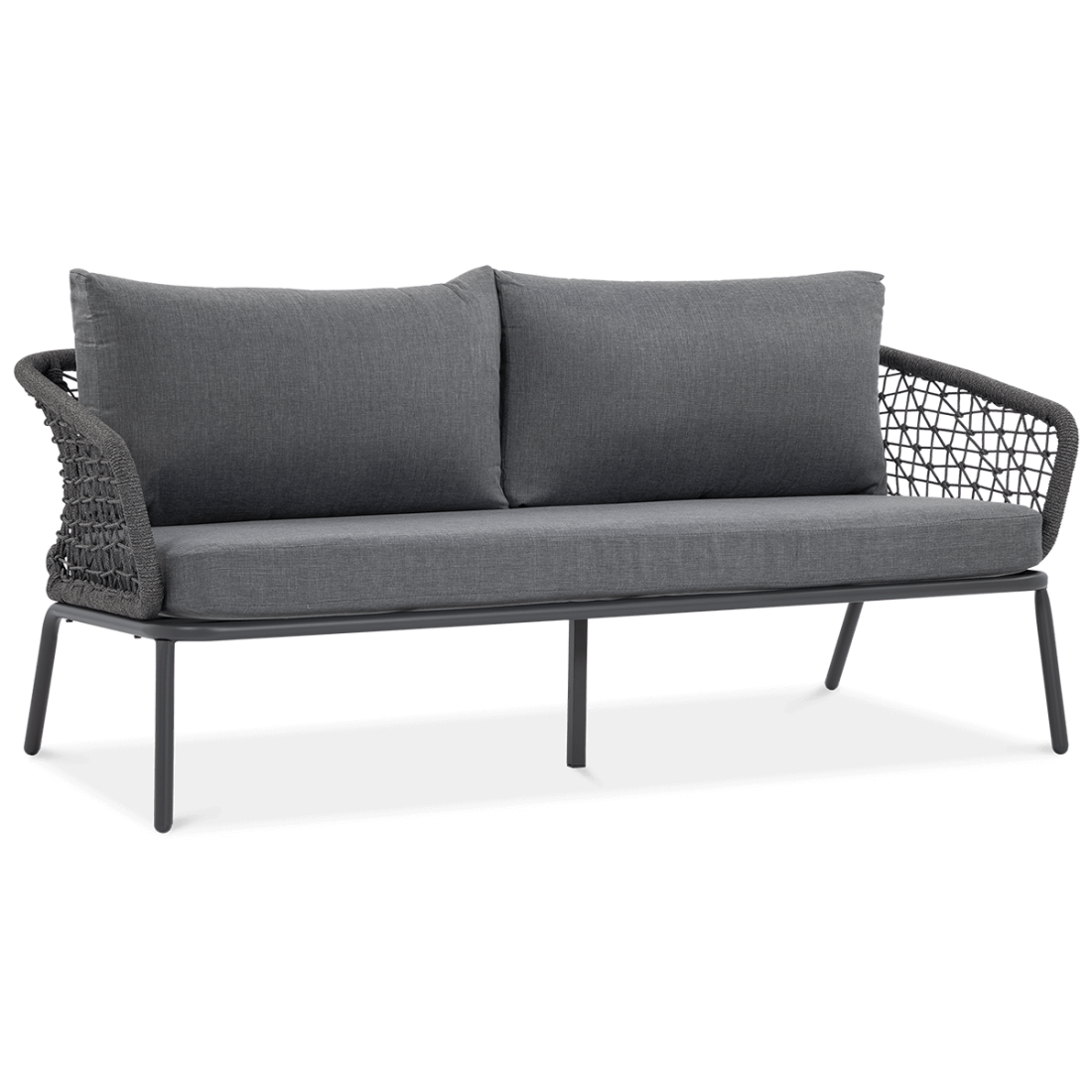 Meble Ogrodowe Roma Caffe Dark Grey Furrore