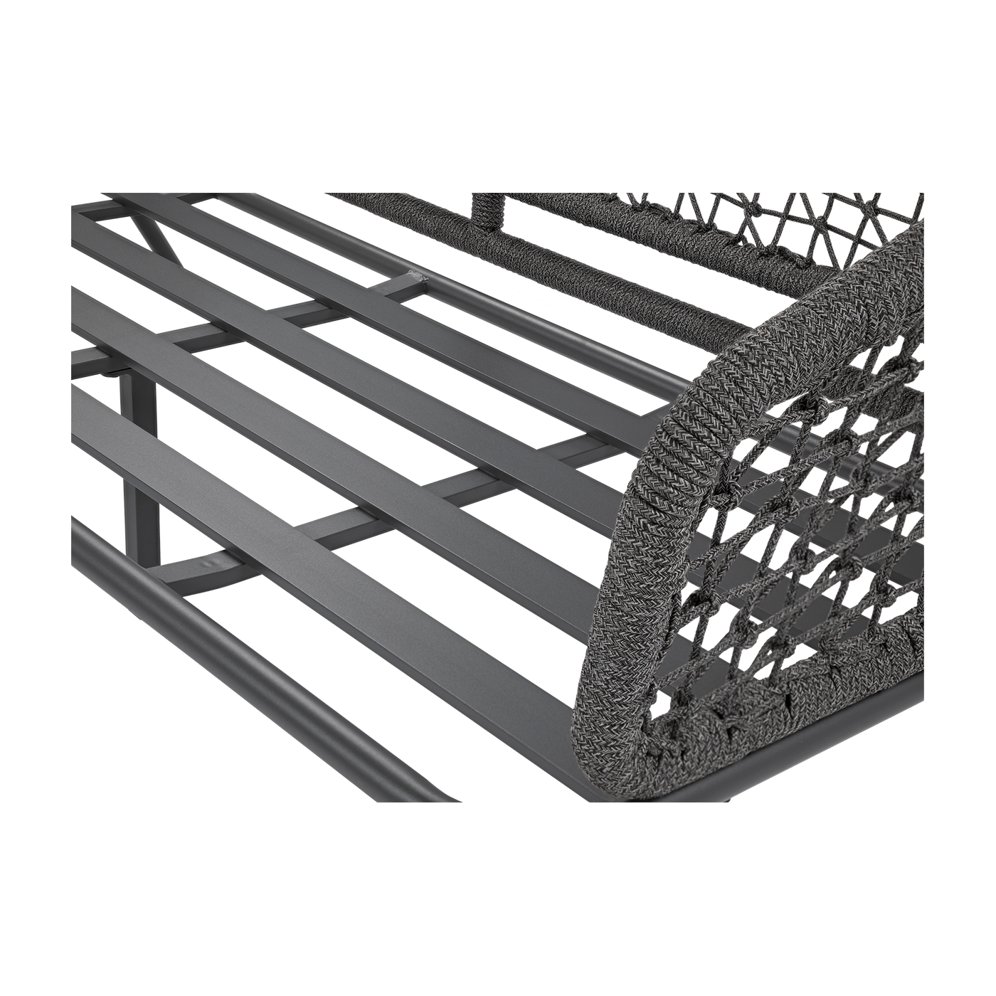 Meble Ogrodowe Roma Caffe Dark Grey Furrore