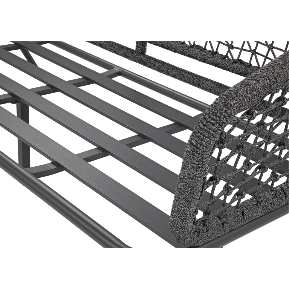 Meble Ogrodowe Roma Caffe Dark Grey Furrore