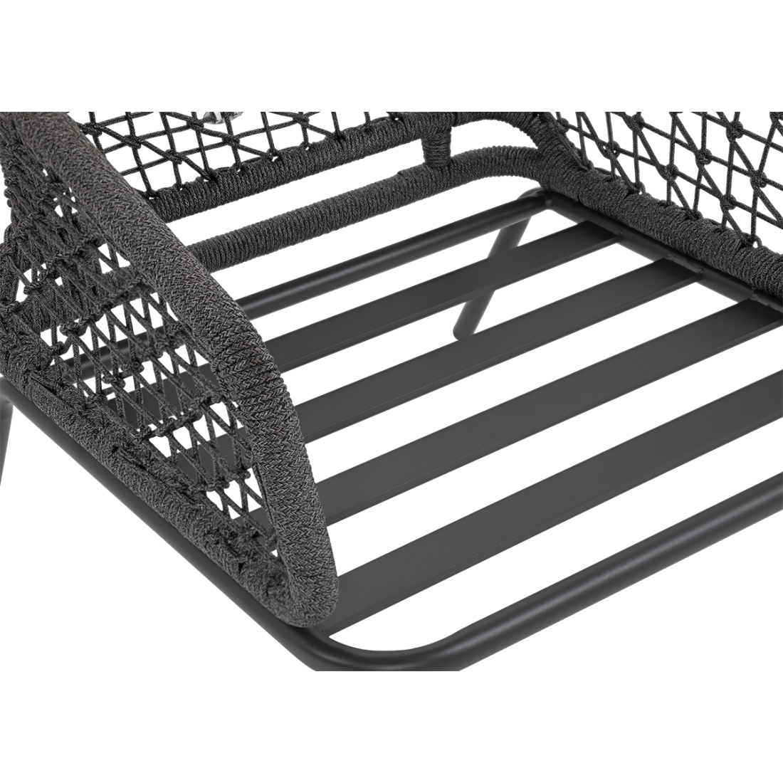 Meble Ogrodowe Roma Caffe Dark Grey Furrore