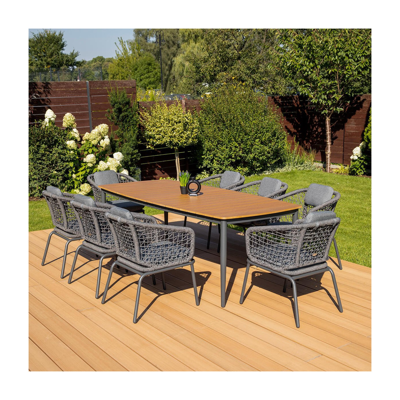 Zestaw jadalniany Roma Dinning 81 Dark Grey Furrore