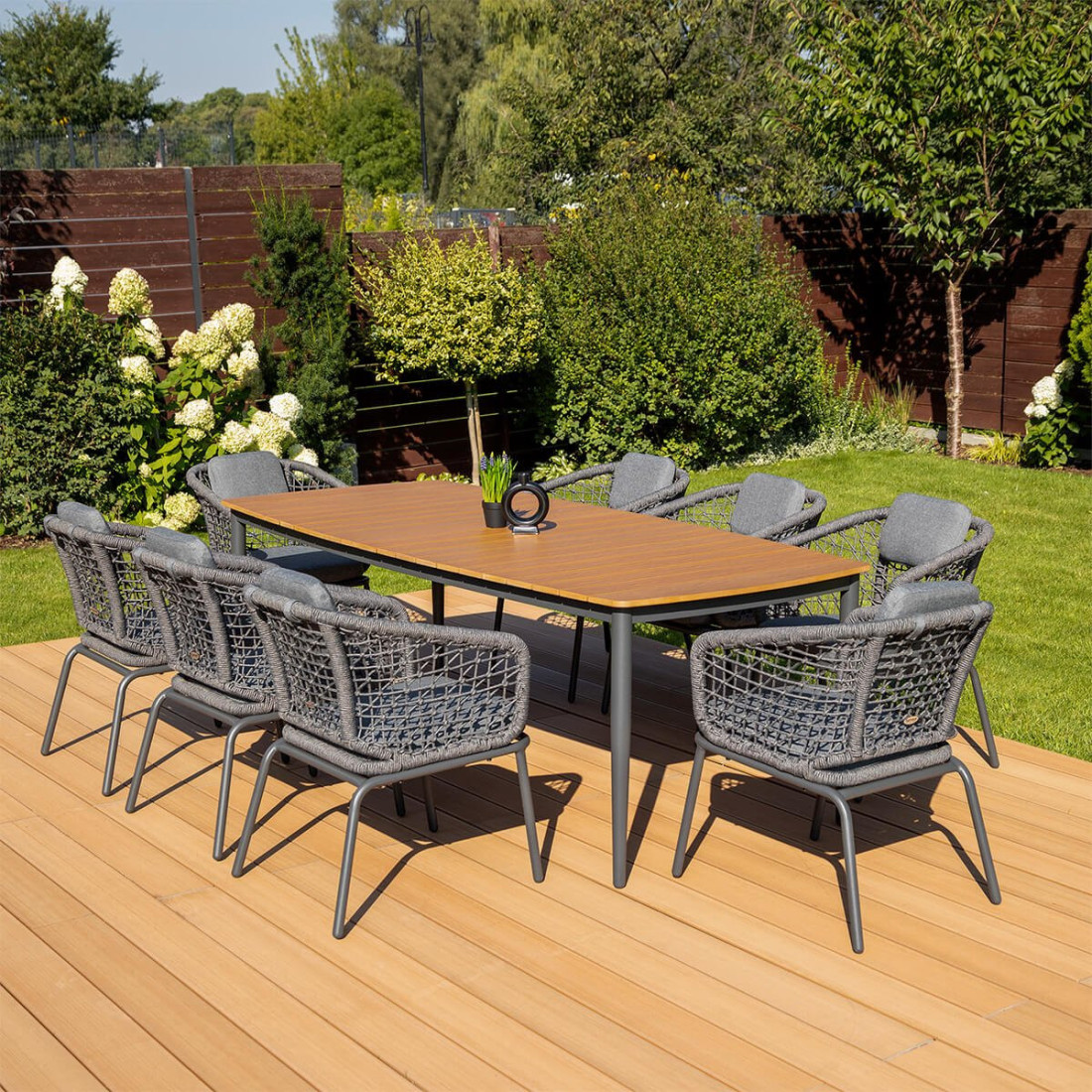 Zestaw jadalniany Roma Dinning 81 Dark Grey Furrore