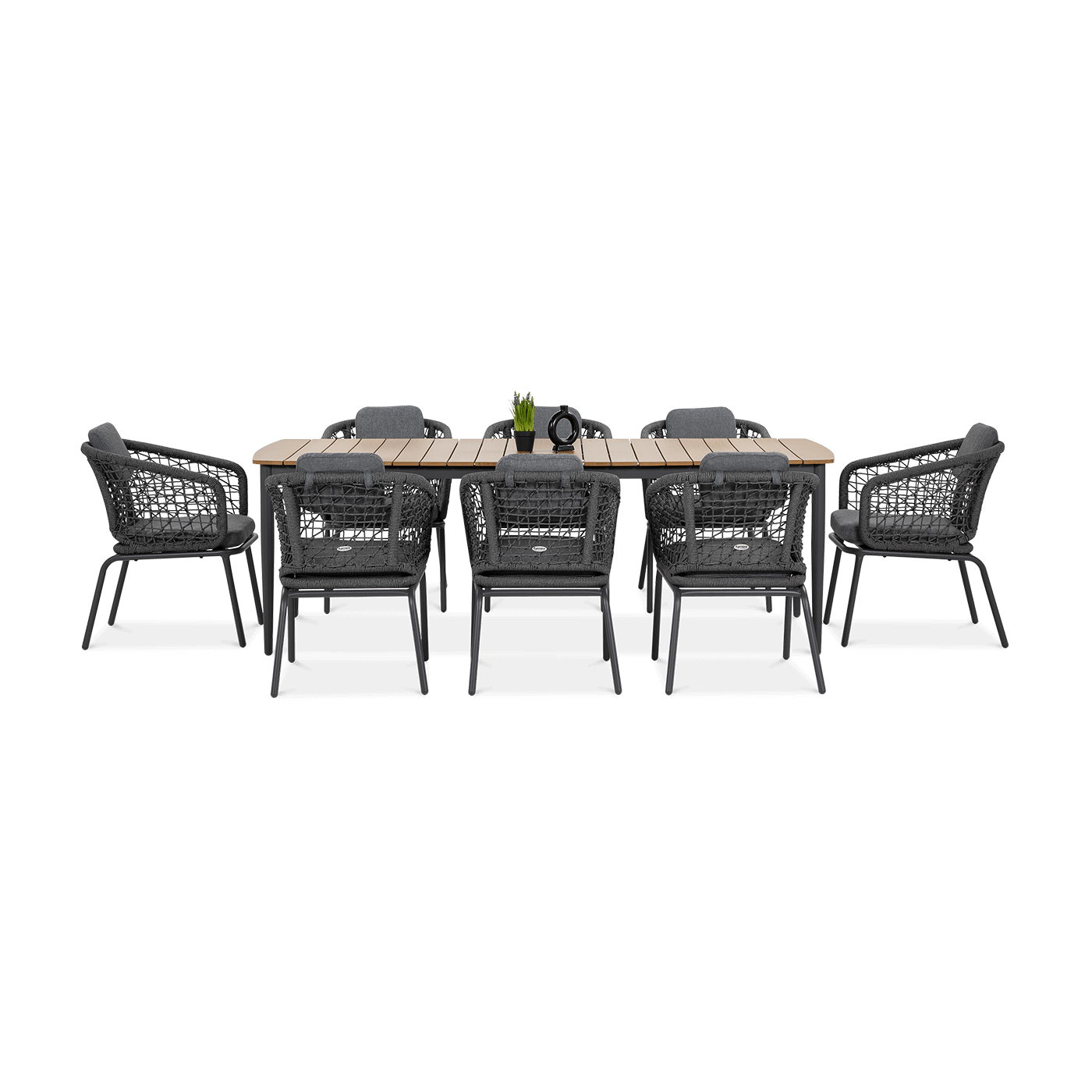Zestaw jadalniany Roma Dinning 81 Dark Grey Furrore