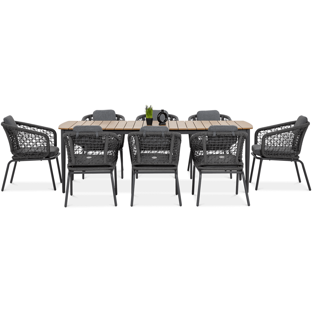 Zestaw jadalniany Roma Dinning 81 Dark Grey Furrore