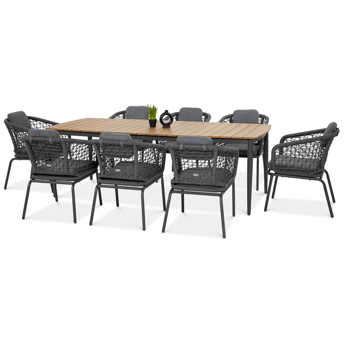 Zestaw jadalniany Roma Dinning 81 Dark Grey Furrore
