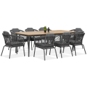 Zestaw jadalniany Roma Dinning 81 Dark Grey Furrore
