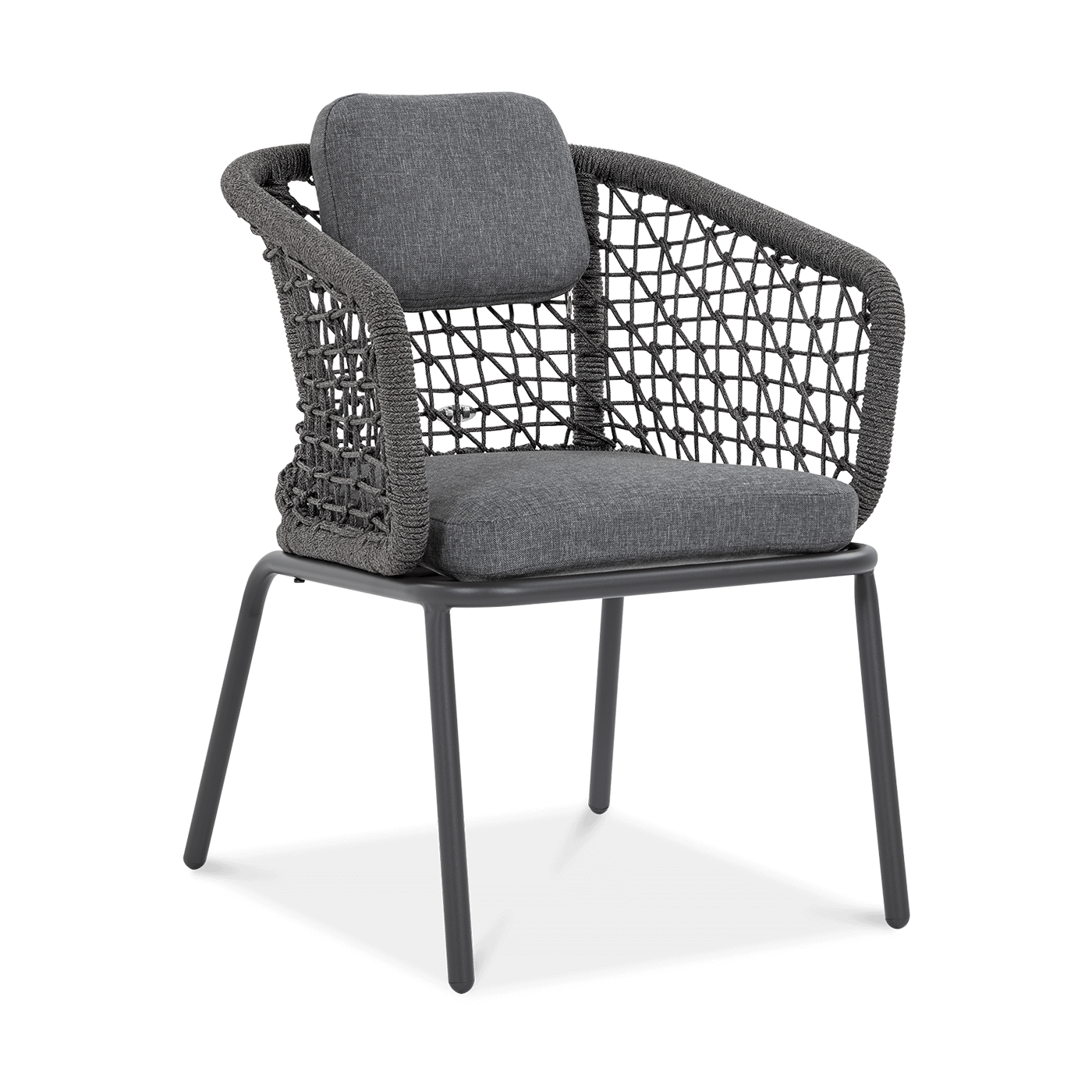 Zestaw jadalniany Roma Dinning 81 Dark Grey Furrore