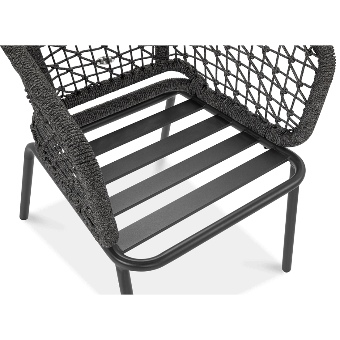 Zestaw jadalniany Roma Dinning 81 Dark Grey Furrore