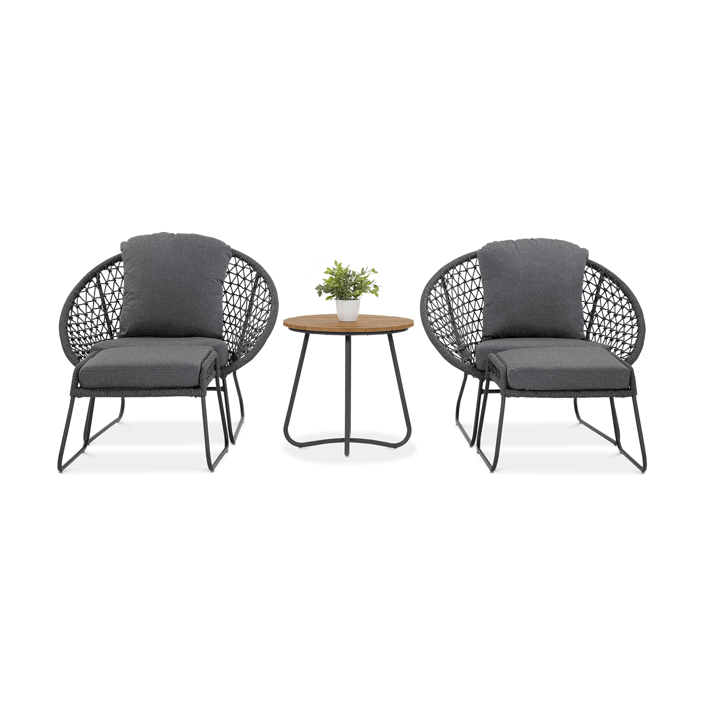 Zestaw ogrodowy AMANTI DUO Dark Grey