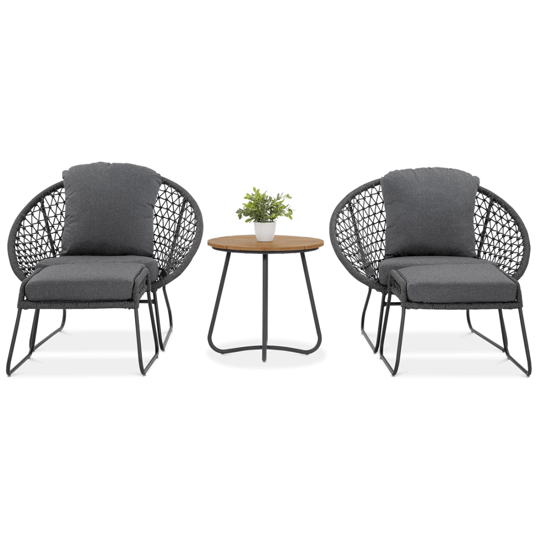 Zestaw ogrodowy AMANTI DUO Dark Grey