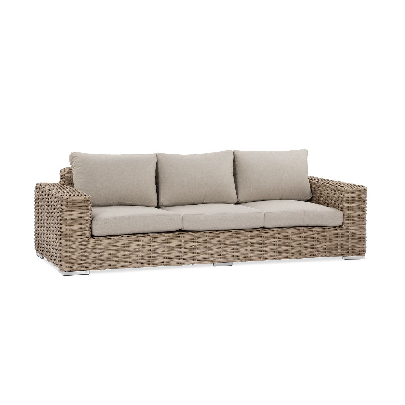 Przód trzyosobowej sofy suprema nature