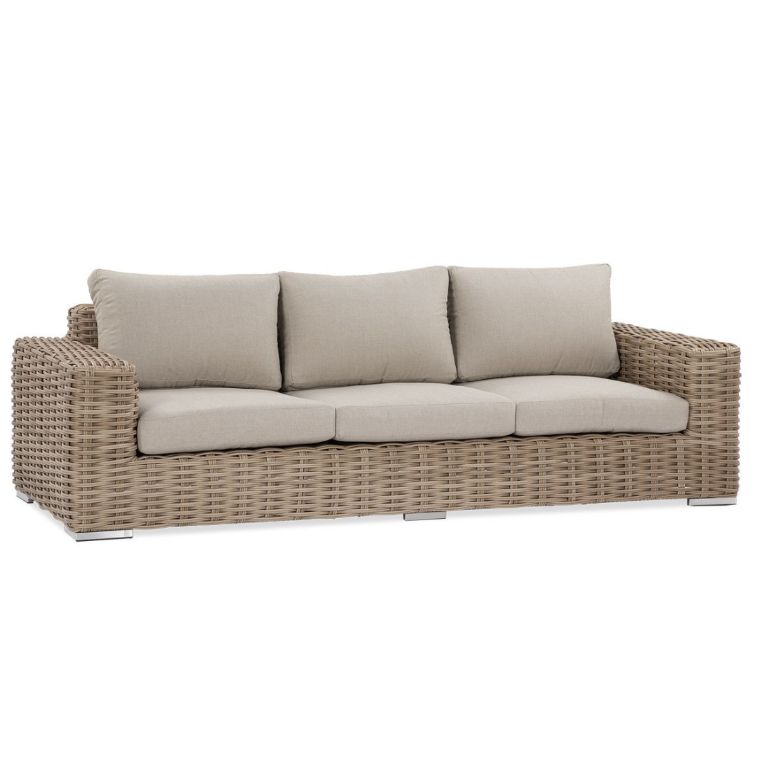 Przód trzyosobowej sofy suprema nature