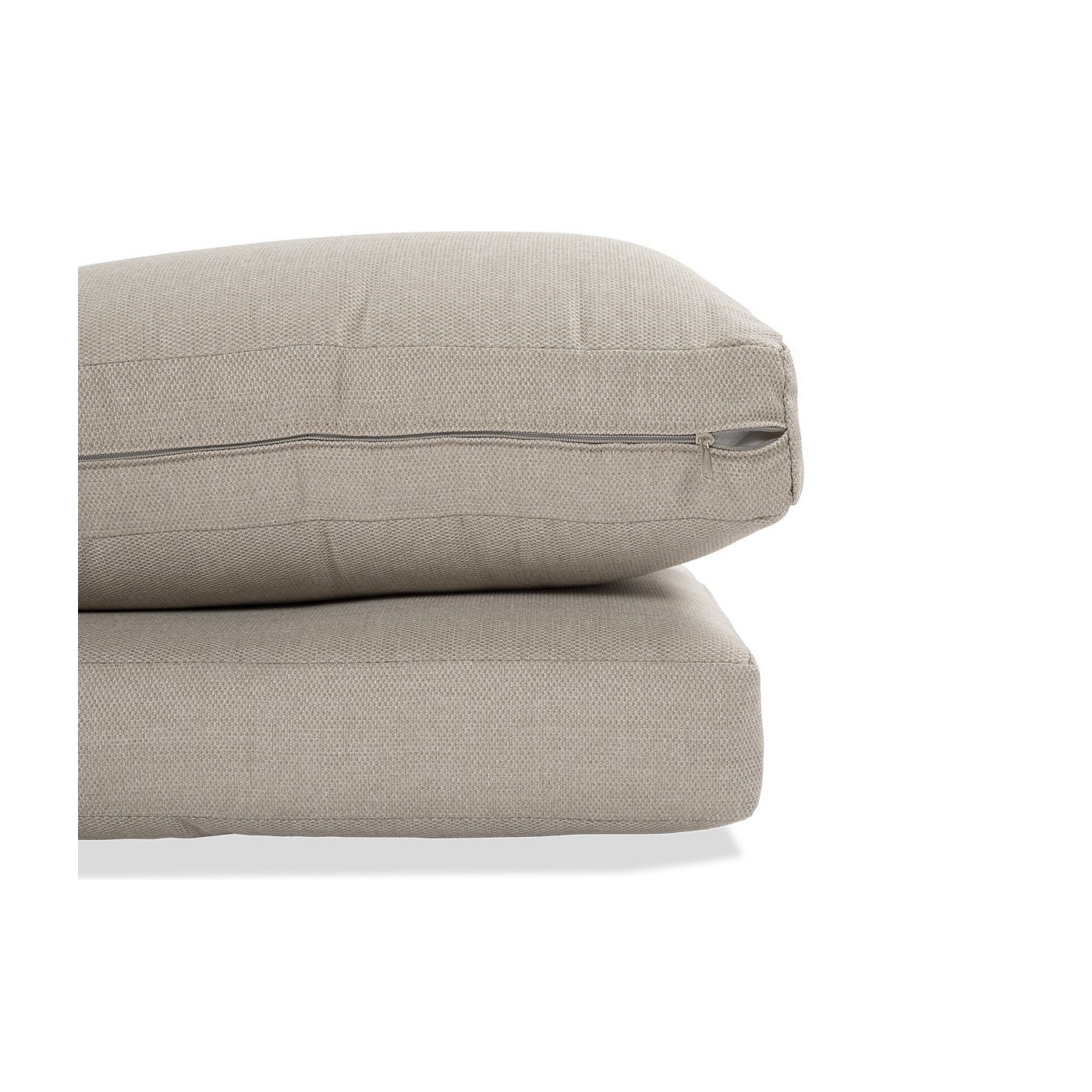 Zbliżenie na detale poduszek zestawu suprema