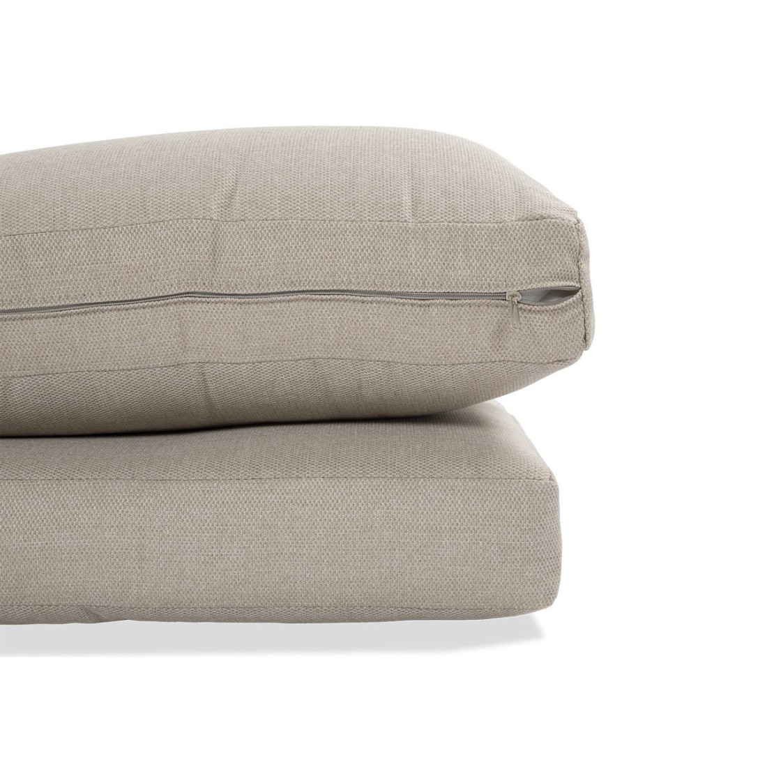 Zbliżenie na detale poduszek zestawu suprema