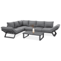 TROFEO CORNER SOFA DARK GREY