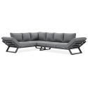 TROFEO CORNER SOFA DARK GREY