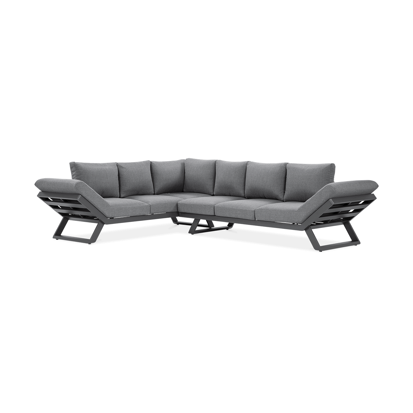 TROFEO CORNER SOFA DARK GREY