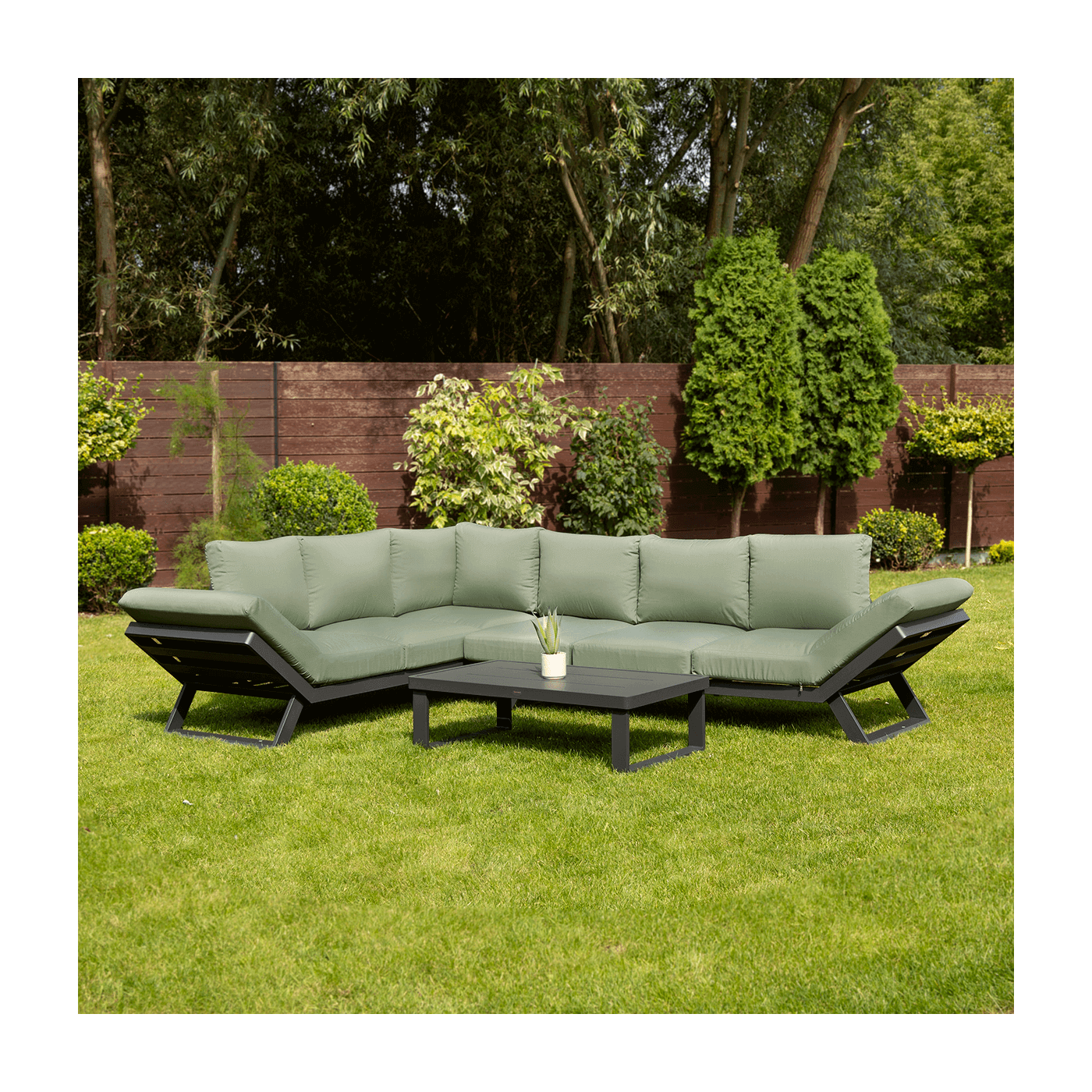 Narożnik ogrodowy Trofeo Hunter Green