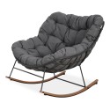 Fotel bujany Ronda Dark Grey