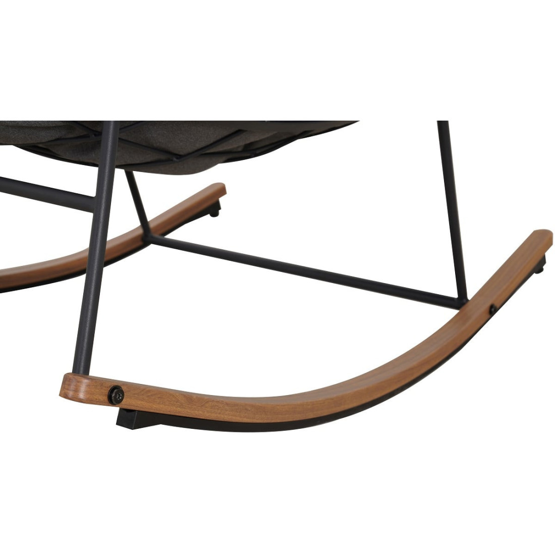 RONDA ROCKING CHAIR DARK GREY