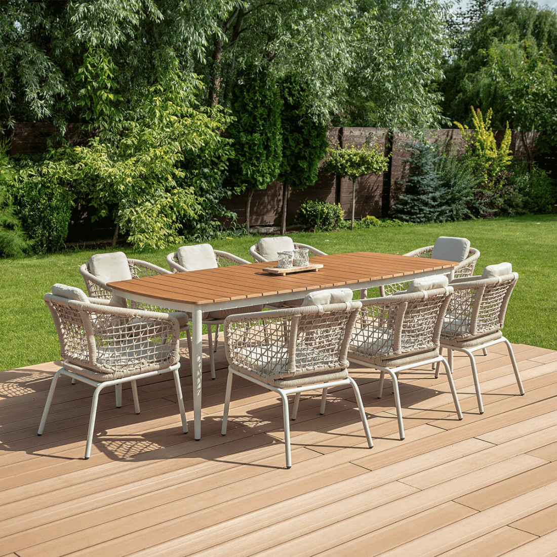 Zestaw jadalniany Roma Dinning 81 Light Beige Furrore