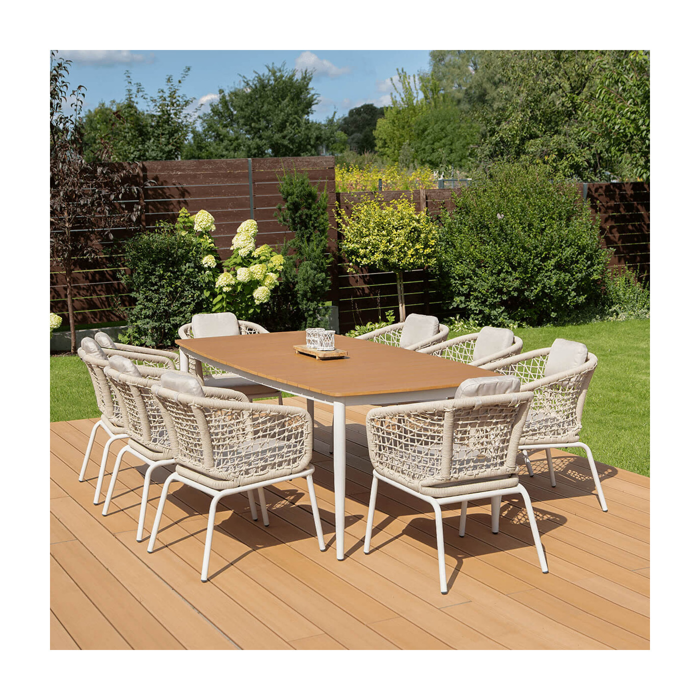 Zestaw jadalniany Roma Dinning 81 Light Beige Furrore