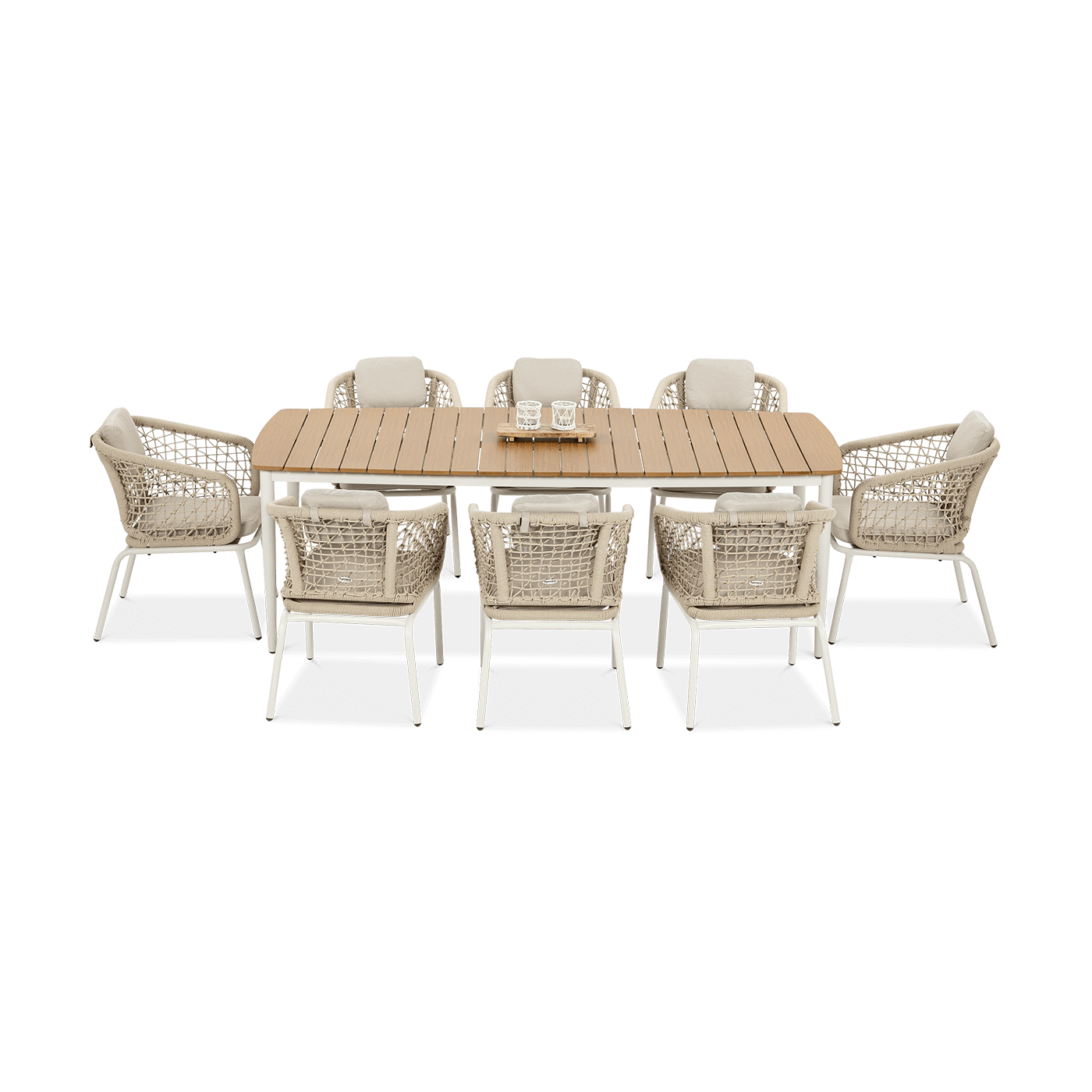 Zestaw jadalniany Roma Dinning 81 Light Beige Furrore