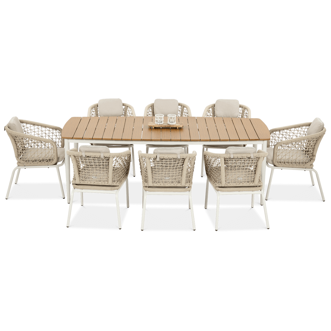 Zestaw jadalniany Roma Dinning 81 Light Beige Furrore