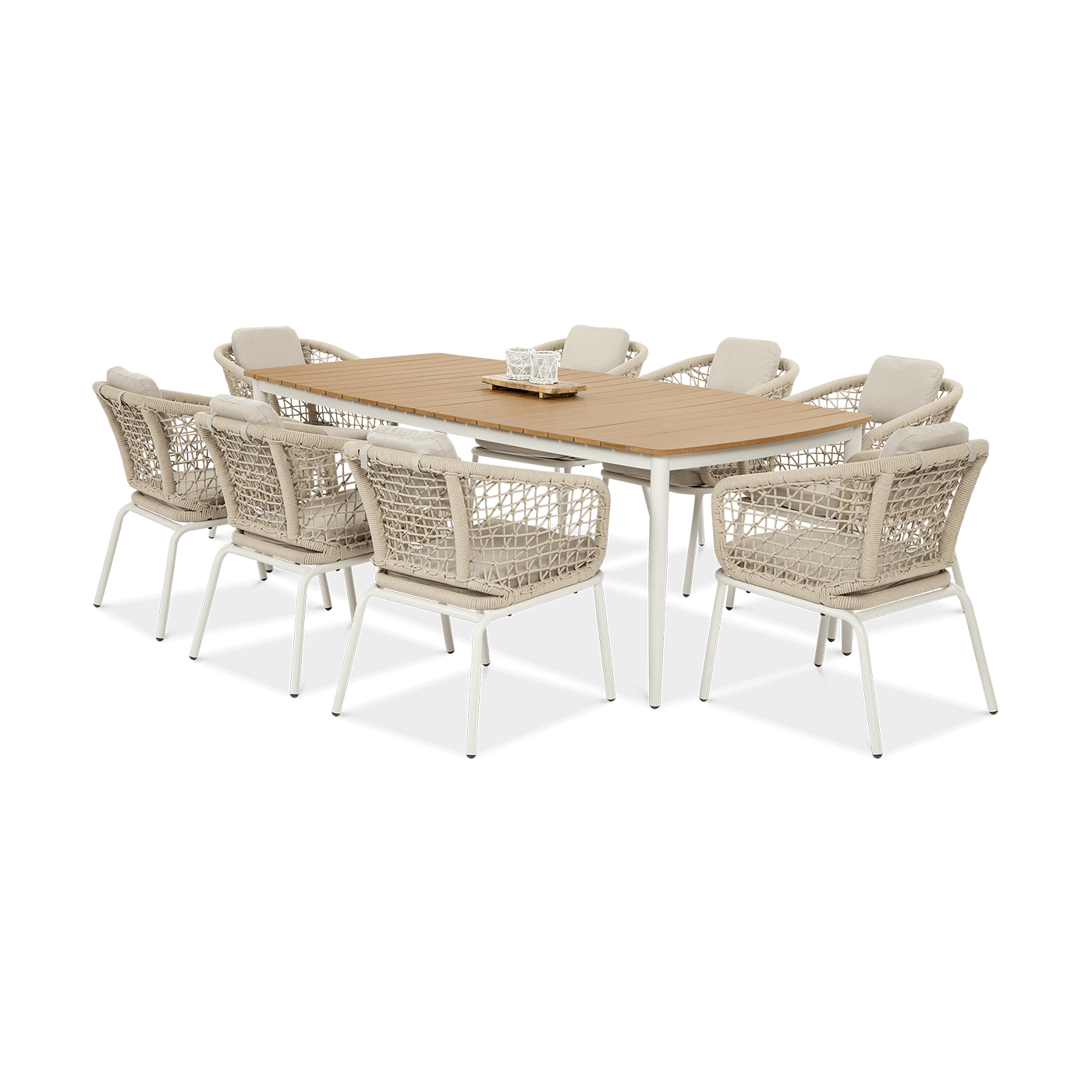 Zestaw jadalniany Roma Dinning 81 Light Beige Furrore