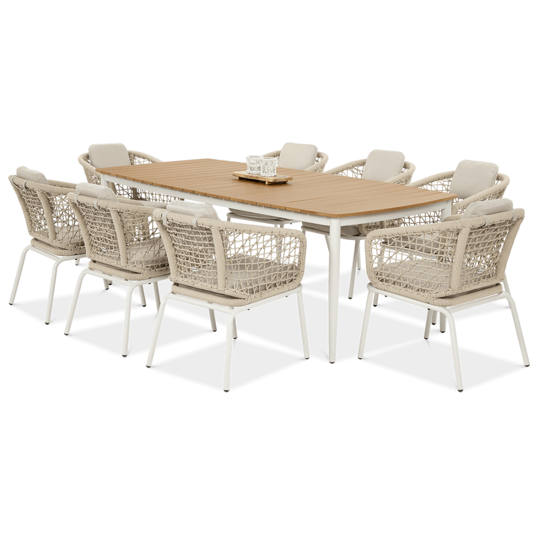 Zestaw jadalniany Roma Dinning 81 Light Beige Furrore