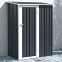 Domek narzędziowy w ogrodzie Kent 143x89 Cold Grey Hardmaister