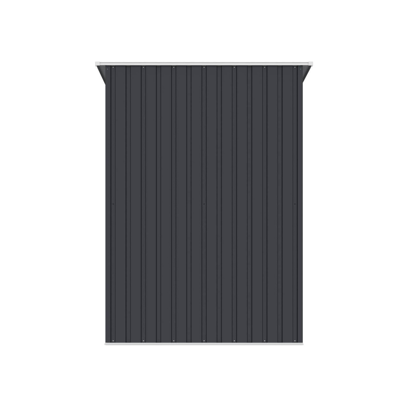 tył domku narzędziowego Kent 143x89 Cold Grey Hardmaister