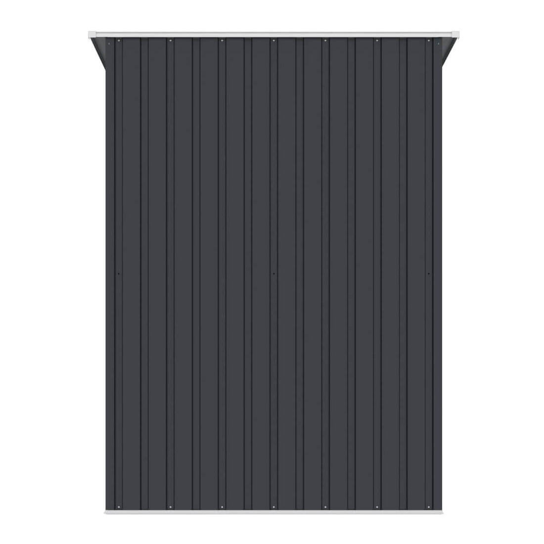 tył domku narzędziowego Kent 143x89 Cold Grey Hardmaister