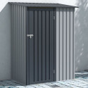 Domek narzędziowy w ogródku Kent 143x89 Light Grey Hardmaister