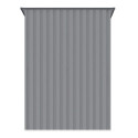 Tył domku narzędziowego Kent 143x89 Light Grey Hardmaister