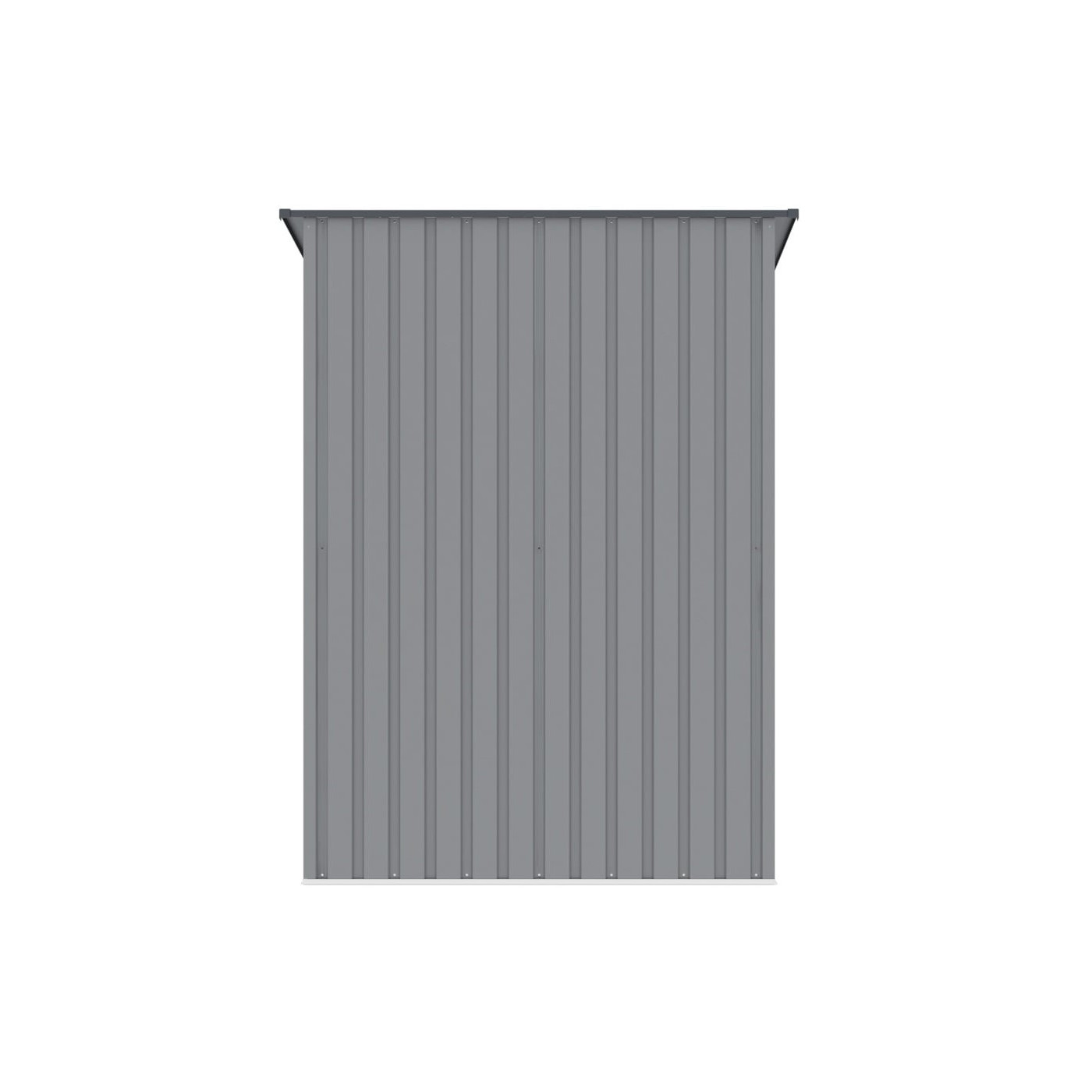 Tył domku narzędziowego Kent 143x89 Light Grey Hardmaister