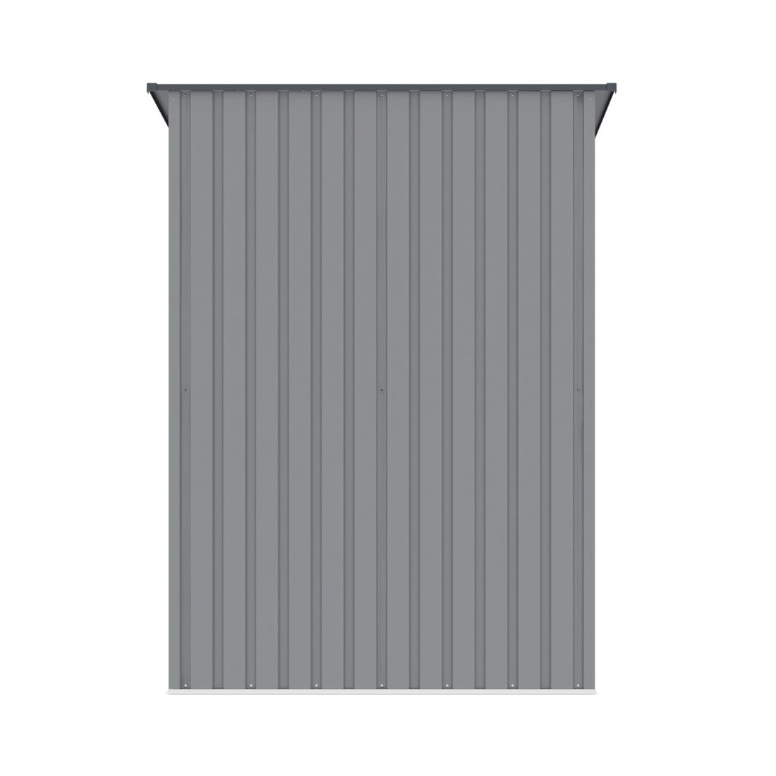 Tył domku narzędziowego Kent 143x89 Light Grey Hardmaister