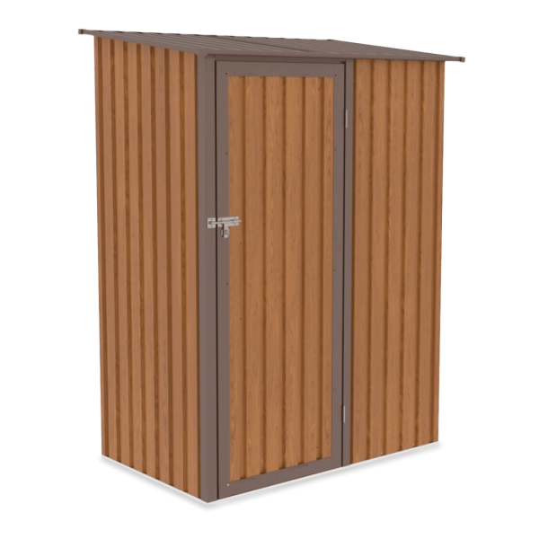 Schowek narzędziowy do ogródka Kent 143x89 Oak/Brown Hardmaister