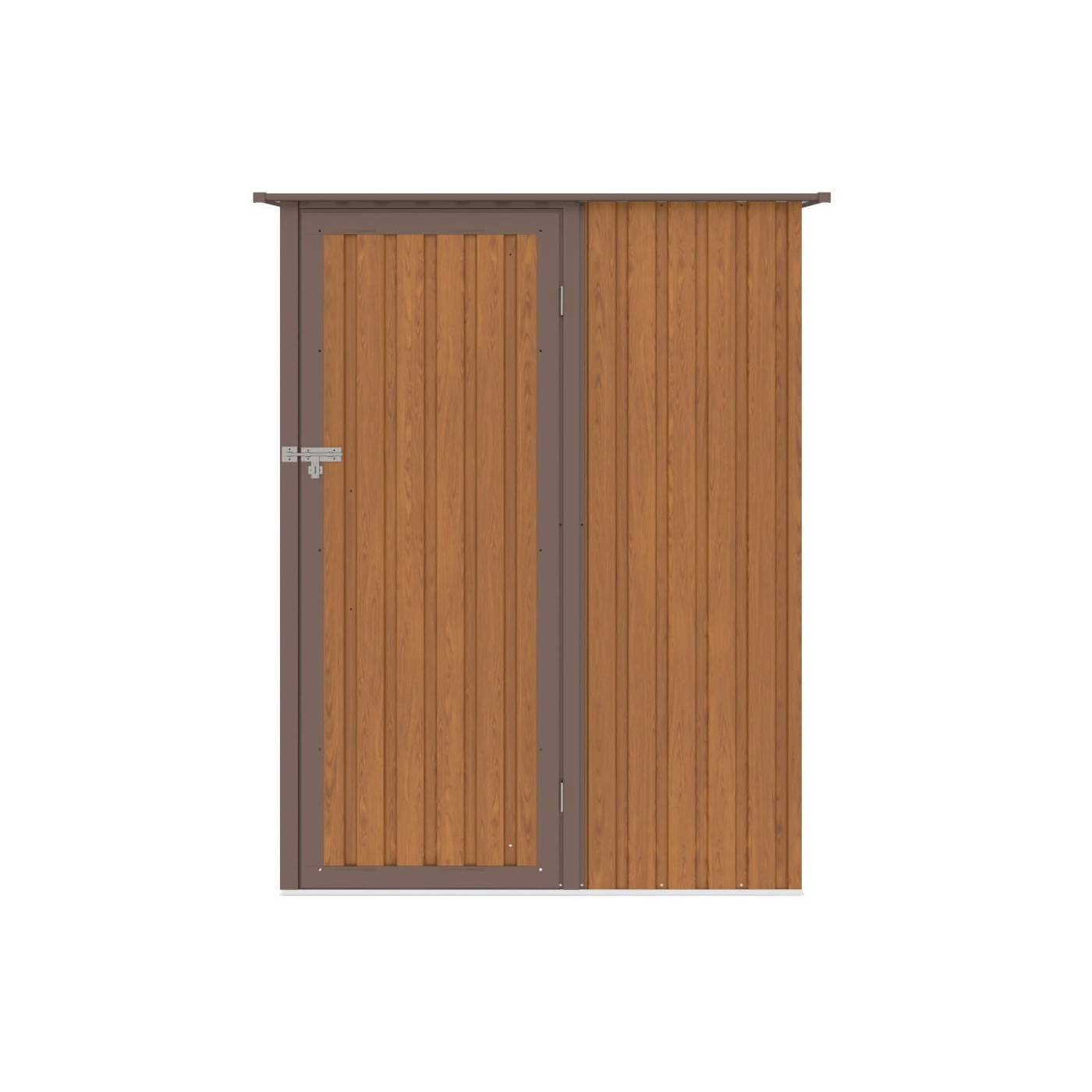 Domek gospodarczy Kent 143x89 Oak/Brown Hardmaister