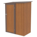 Domek narzędziowy do ogródka Kent 143x89 Oak/Brown Hardmaister