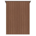 Tył domku narzędziowego Kent 143x89 Walnut Hardmaister