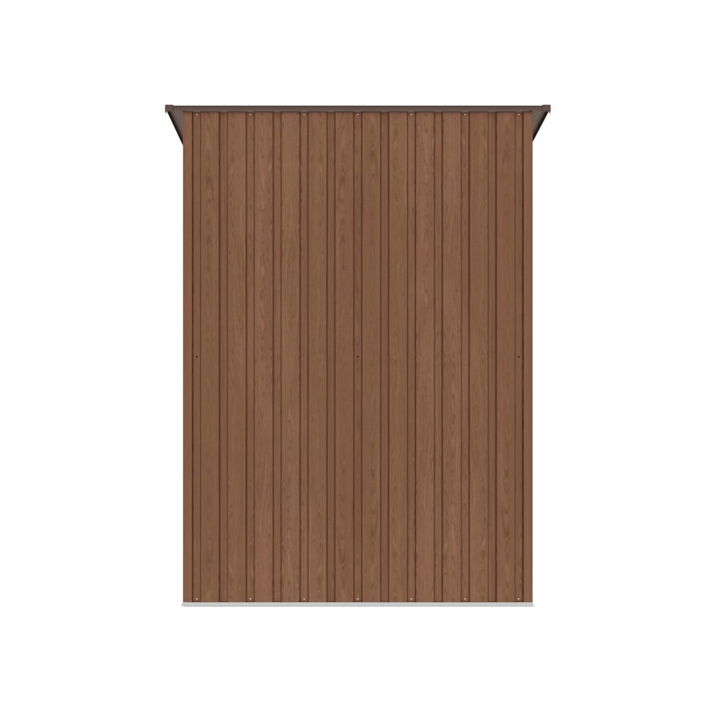 Tył domku narzędziowego Kent 143x89 Walnut Hardmaister