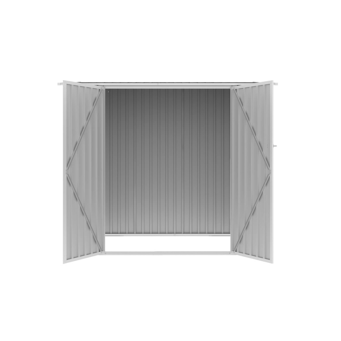 Brama domku ogrodowego KENT 222x149cm Cold Grey - HARDMAISTER