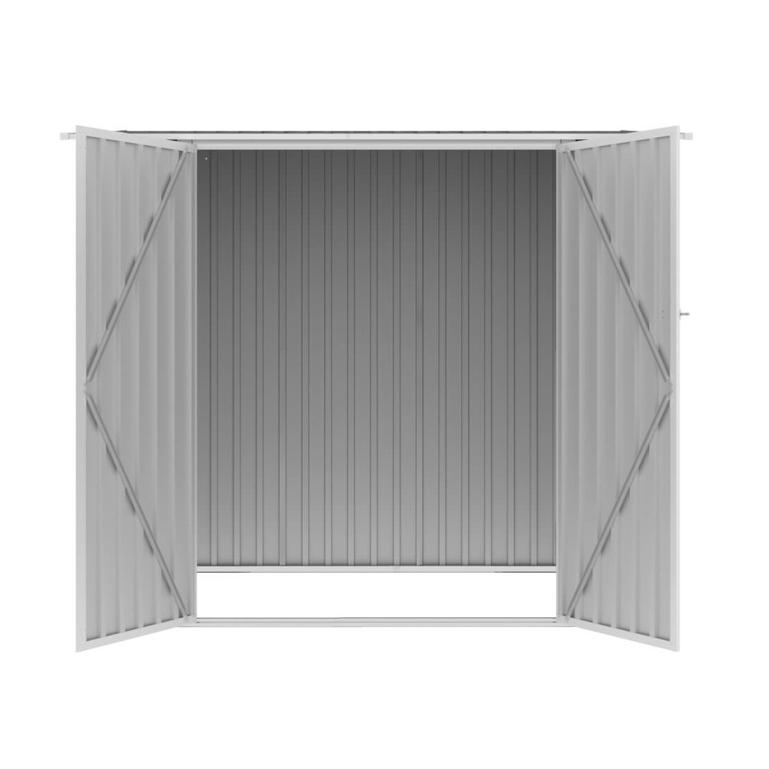 Brama domku ogrodowego KENT 222x149cm Cold Grey - HARDMAISTER