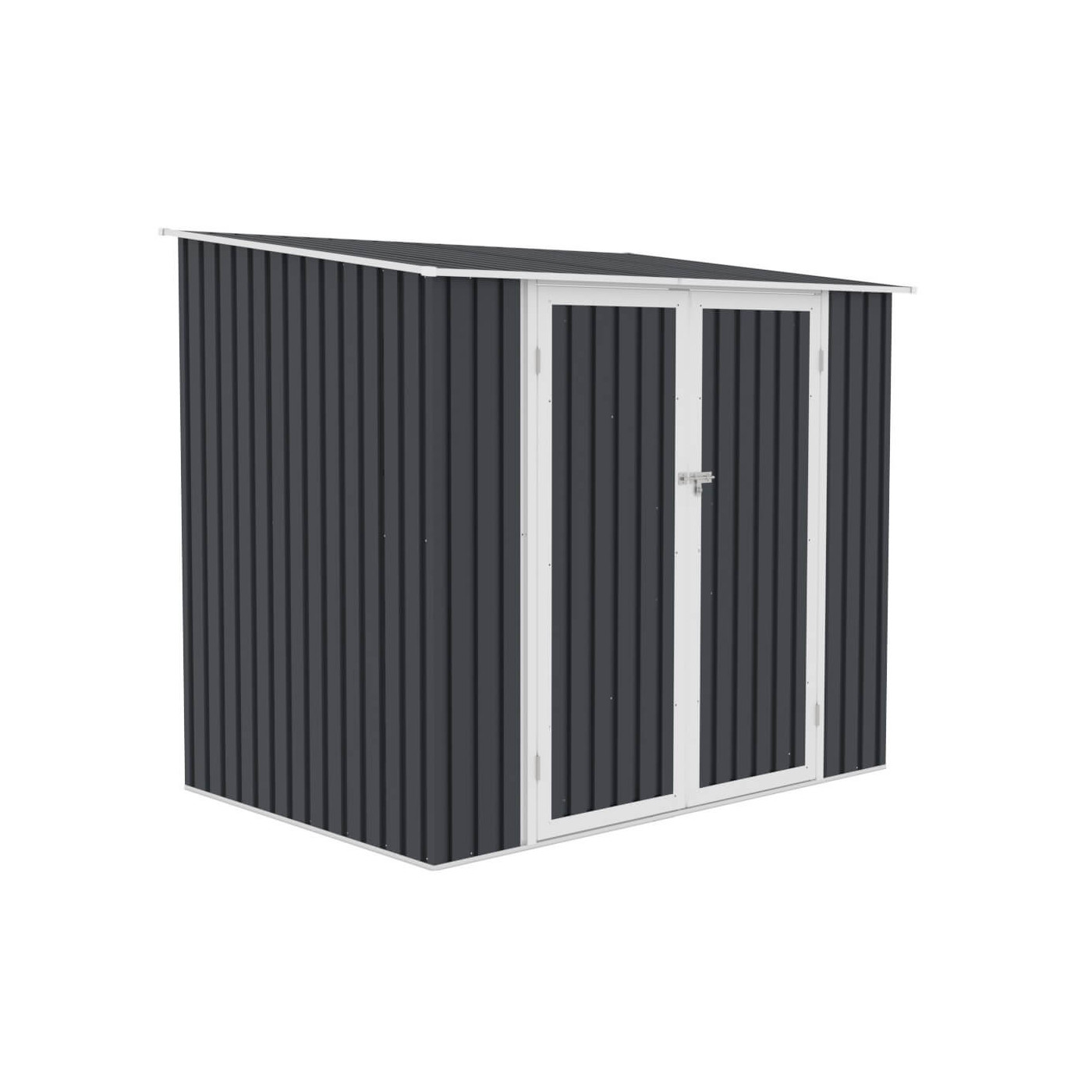 Narzędziownia metalowa domku ogrodowego KENT 222x149cm Cold Grey - HARDMAISTER