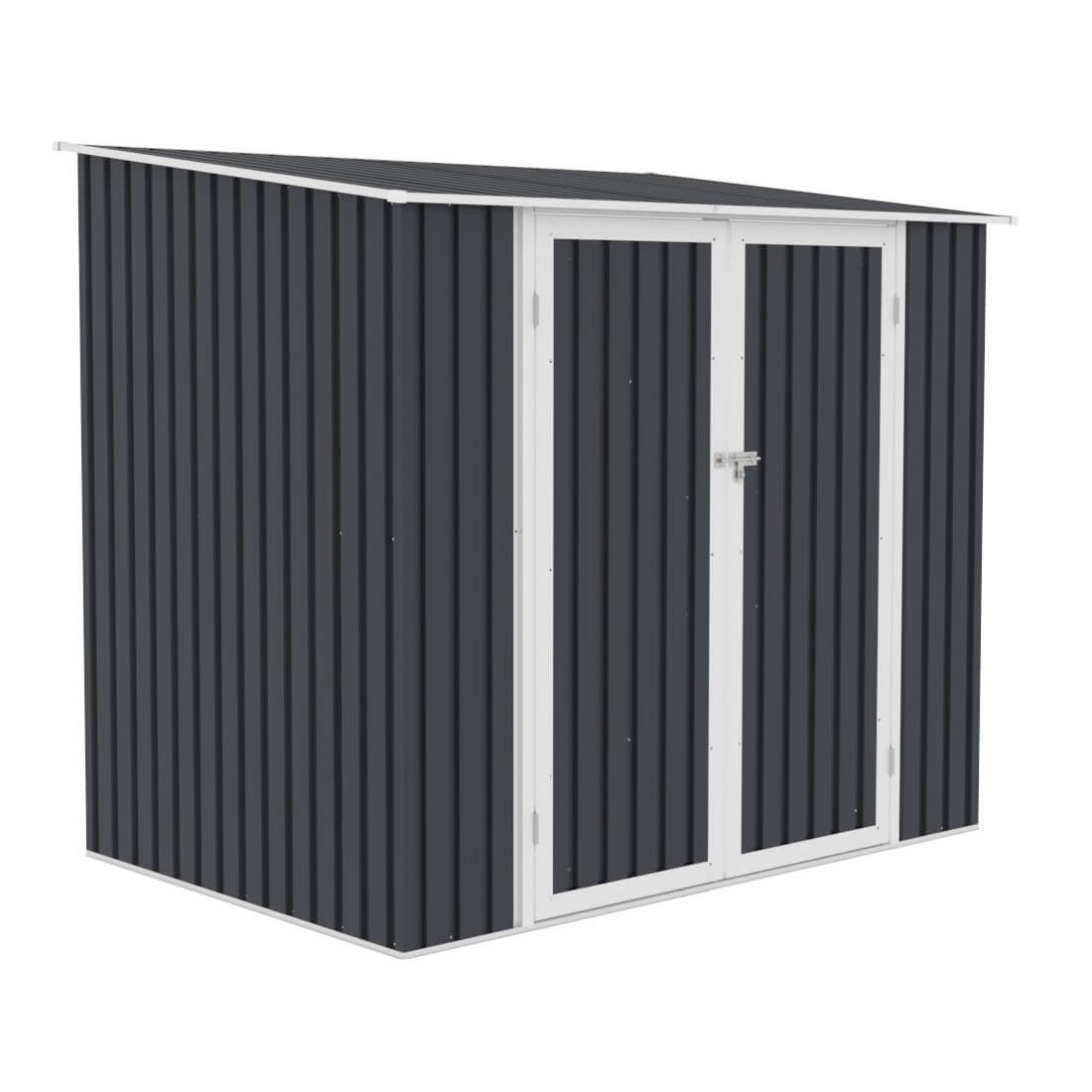 Narzędziownia metalowa domku ogrodowego KENT 222x149cm Cold Grey - HARDMAISTER